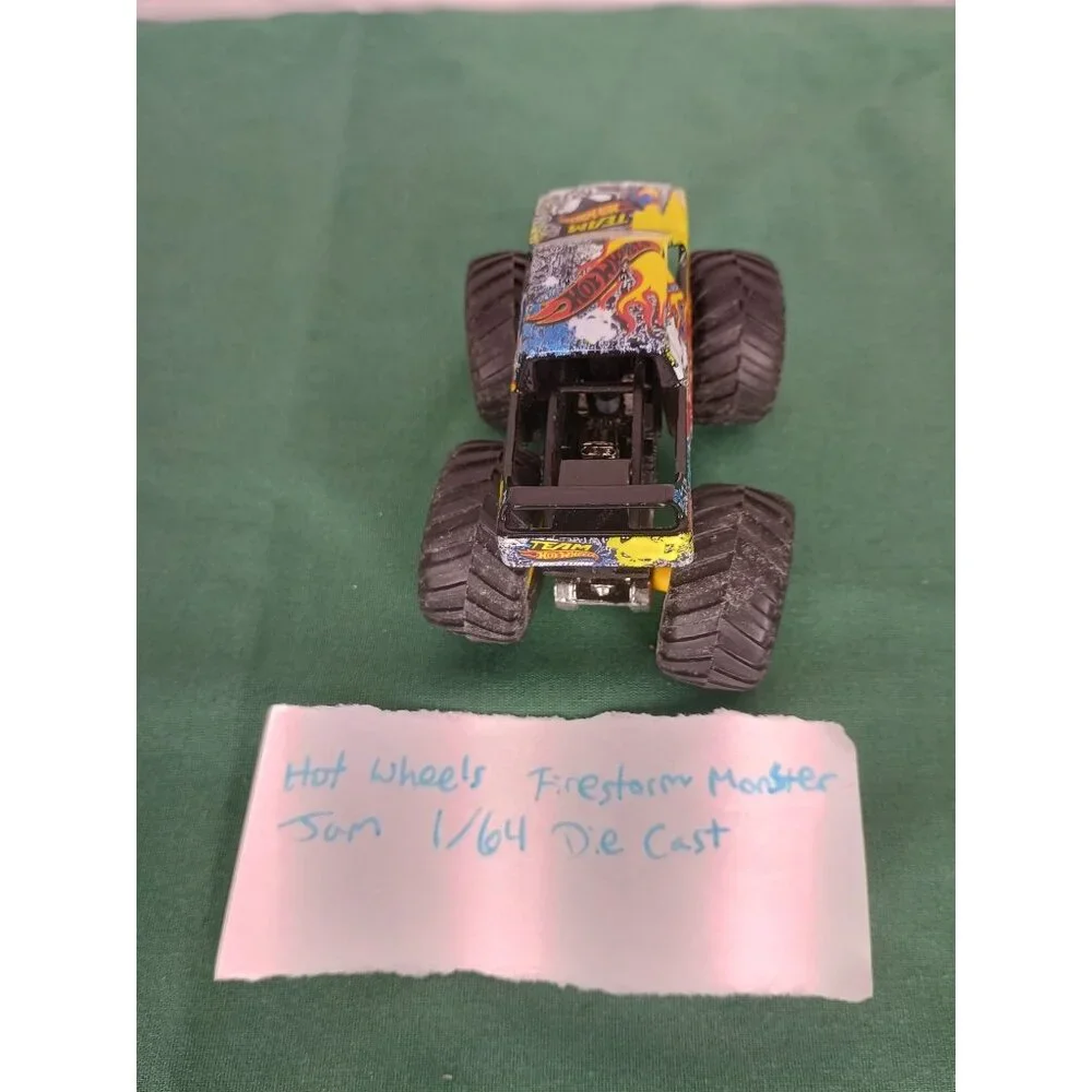 Team Hot Wheels‎ Firestorm Monster Jam Truck 1/64 Die Cast